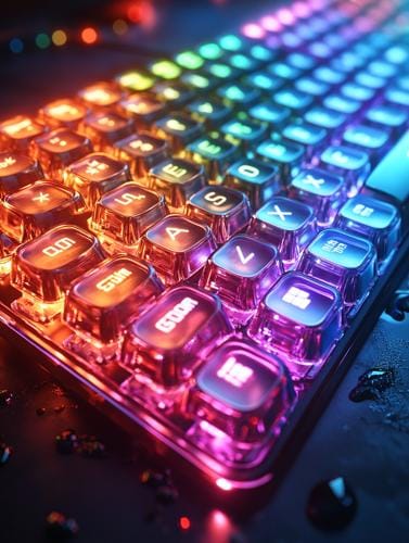 ​Les claviers gaming avec touches mécaniques hybrides : compromis idéal ?​