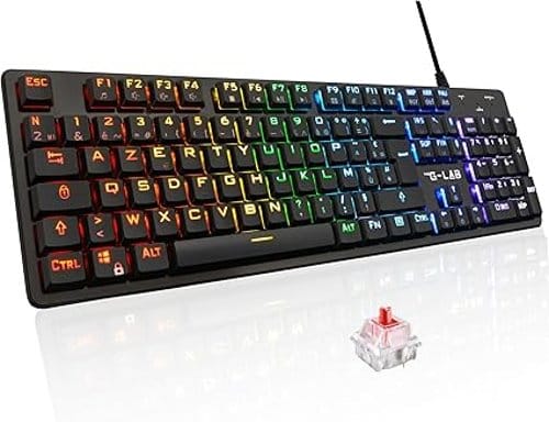 Test & avis du Clavier Gaming The G-Lab Keyz Platinium